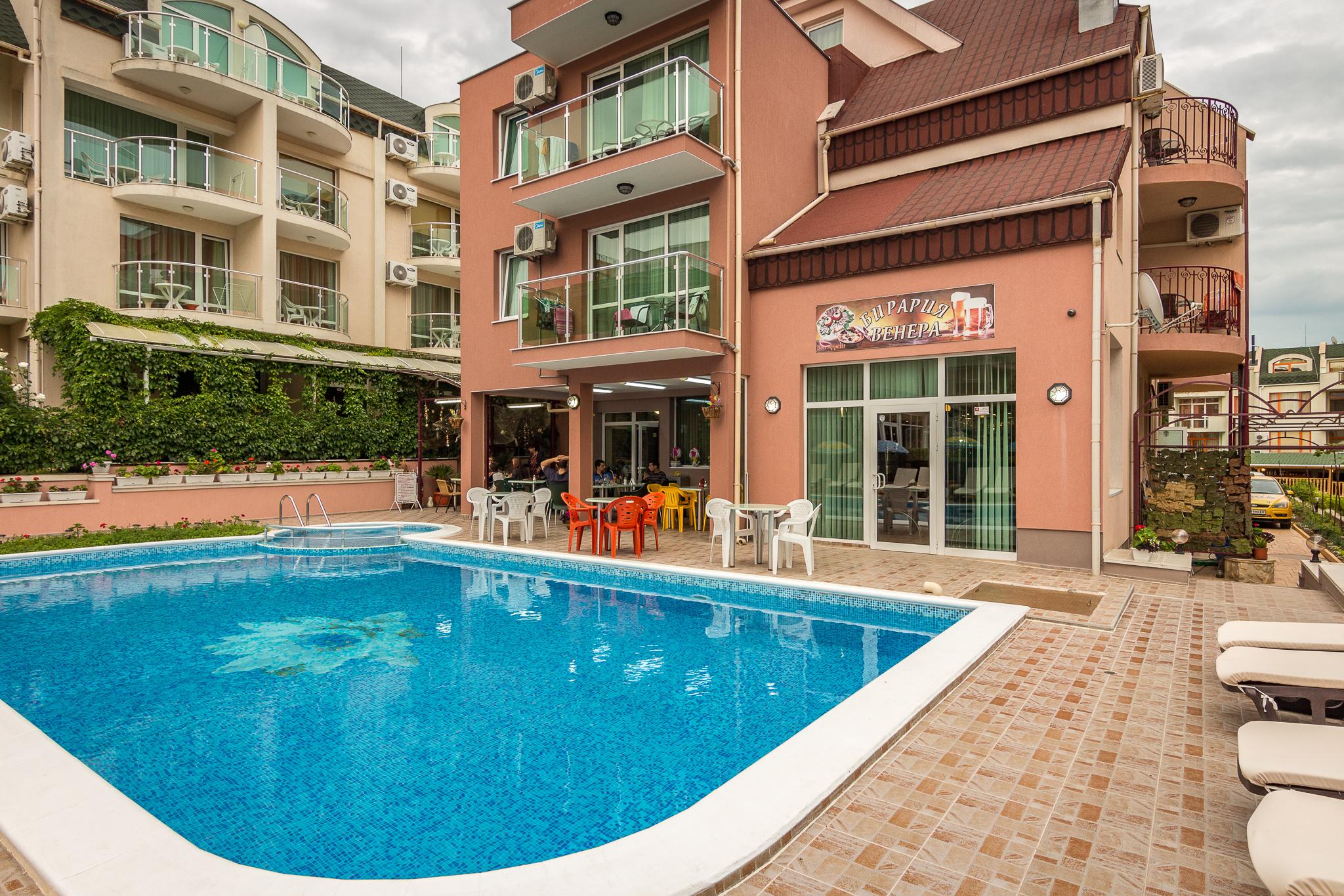Family Hotel Venera Sveti Vlas Esterno foto