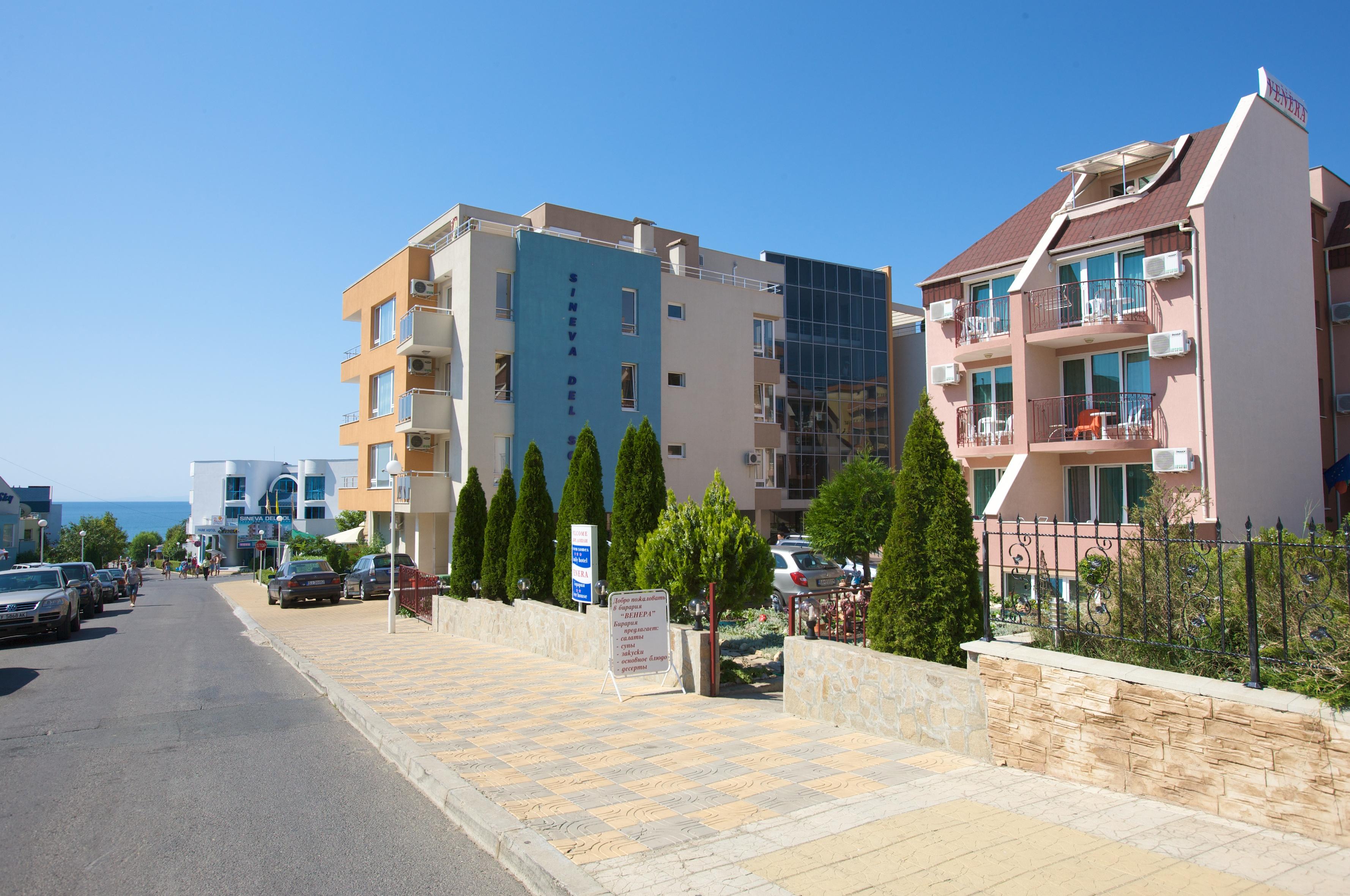 Family Hotel Venera Sveti Vlas Esterno foto